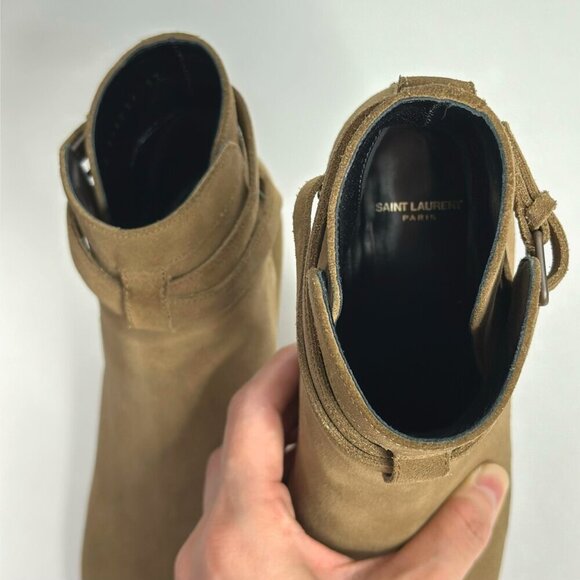 SAINT LAURENT Blake Jodhpur Ankle Boots - Picture 9 of 11